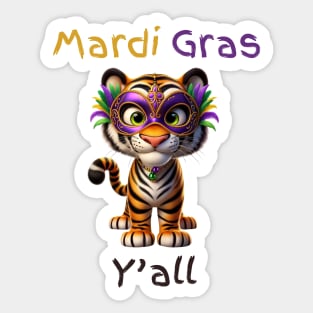 Kids Mardi Gras Youth Shirt Boys Mardi Gras Shirt Girls Mardi Gras Carnivale Shirt Mardi Gras Kids Mardi Gras TShirt Mardi Gras Top for Kids Sticker